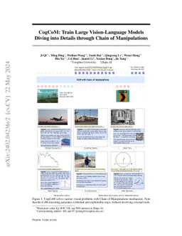 CogCoM: A Visual Language Model with Chain-of-Manipulations Reasoning