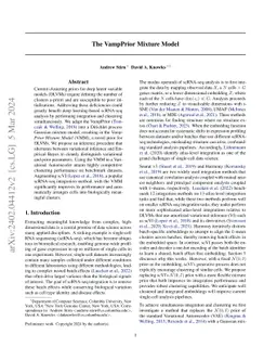 The VampPrior Mixture Model