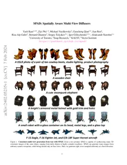 SPAD : Spatially Aware Multiview Diffusers