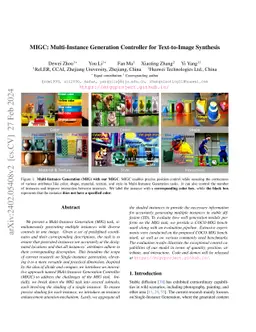 MIGC: Multi-Instance Generation Controller for Text-to-Image Synthesis