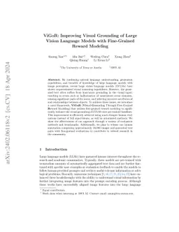 ViGoR: Improving Visual Grounding of Large Vision Language Models with Fine-Grained Reward Modeling