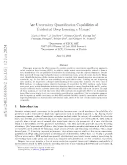 Are Uncertainty Quantification Capabilities of Evidential Deep Learning
  a Mirage?
