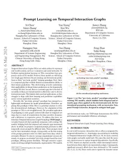 Prompt Learning on Temporal Interaction Graphs