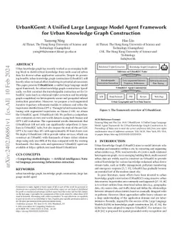 UrbanKGent: A Unified Large Language Model Agent Framework for Urban
  Knowledge Graph Construction