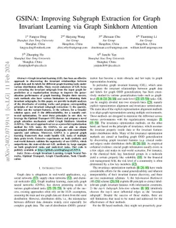 GSINA: Improving Subgraph Extraction for Graph Invariant Learning via Graph Sinkhorn Attention