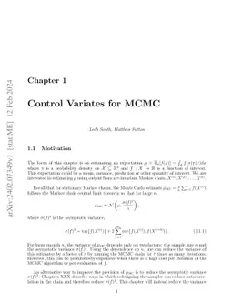 Control Variates for MCMC