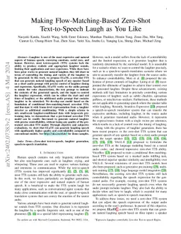 Making Flow-Matching-Based Zero-Shot Text-to-Speech Laugh as You Like