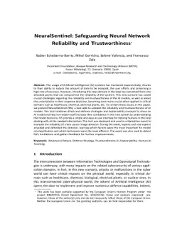 NeuralSentinel: Safeguarding Neural Network Reliability and
  Trustworthiness