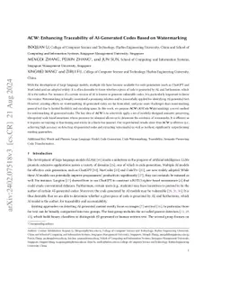 Efficient and Universal Watermarking for LLM-Generated Code Detection