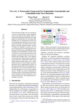 TELLER: A Trustworthy Framework for Explainable, Generalizable and
  Controllable Fake News Detection