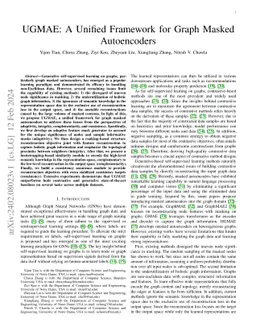 UGMAE: A Unified Framework for Graph Masked Autoencoders