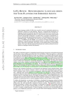 LoTa-Bench: Benchmarking Language-oriented Task Planners for Embodied
  Agents