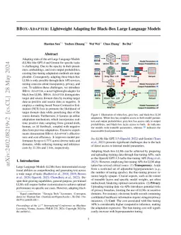 BBox-Adapter: Lightweight Adapting for Black-Box Large Language Models