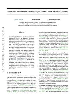 Adjustment Identification Distance: A gadjid for Causal Structure
  Learning