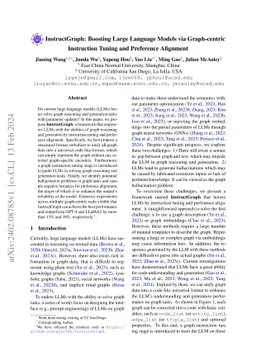 InstructGraph: Boosting Large Language Models via Graph-centric
  Instruction Tuning and Preference Alignment