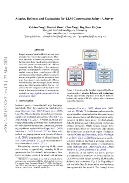 Attacks, Defenses and Evaluations for LLM Conversation Safety: A Survey