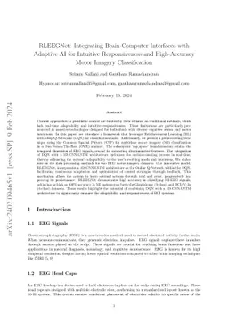 RLEEGNet: Integrating Brain-Computer Interfaces with Adaptive AI for
  Intuitive Responsiveness and High-Accuracy Motor Imagery Classification