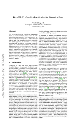 DeepATLAS: One-Shot Localization for Biomedical Data