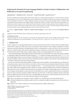 Pinning "Reflection" on the Agenda: Investigating Reflection in Human-LLM Co-Creation for Creative Coding