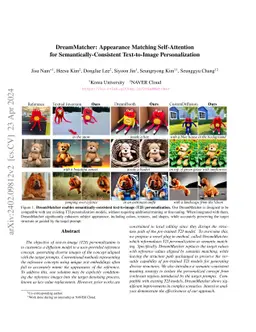 DreamMatcher: Appearance Matching Self-Attention for
  Semantically-Consistent Text-to-Image Personalization