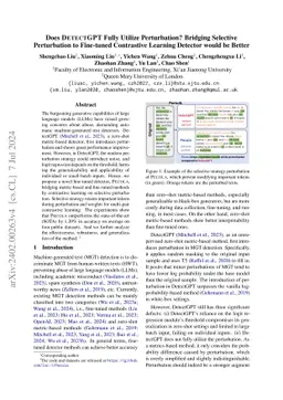 Does DetectGPT Fully Utilize Perturbation? Bridging Selective
  Perturbation to Fine-tuned Contrastive Learning Detector would be Better