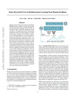Dense Reward for Free in Reinforcement Learning from Human Feedback