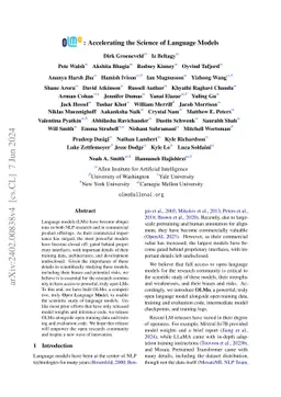 OLMo: Accelerating the Science of Language Models