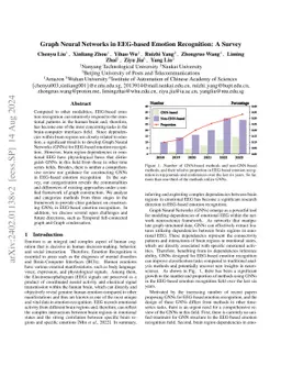 Graph Neural Networks in EEG-based Emotion Recognition: A Survey