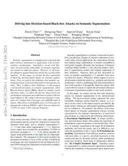 Delving into Decision-based Black-box Attacks on Semantic Segmentation