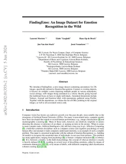 FindingEmo: An Image Dataset for Emotion Recognition in the Wild
