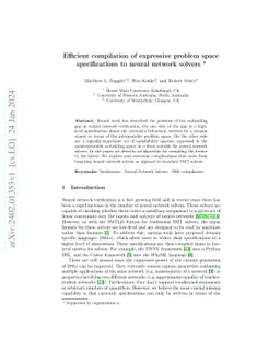 Compiling High-Level Neural Network Specifications into VNN-LIB Queries