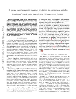 A survey on robustness in trajectory prediction for autonomous vehicles