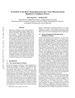 From RAG to QA-RAG: Integrating Generative AI for Pharmaceutical
  Regulatory Compliance Process