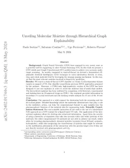 Unveiling Molecular Moieties through Hierarchical Grad-CAM Graph Explainability
