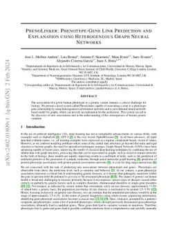 PhenoLinker: Phenotype-Gene Link Prediction and Explanation using
  Heterogeneous Graph Neural Networks
