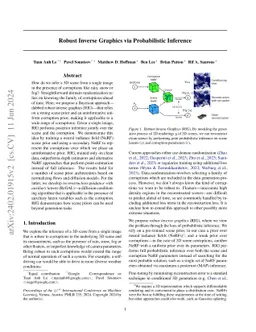 Robust Inverse Graphics via Probabilistic Inference