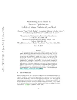 Accelerating Look-ahead in Bayesian Optimization: Multilevel Monte Carlo
  is All you Need