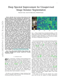 Deep Spectral Improvement for Unsupervised Image Instance Segmentation