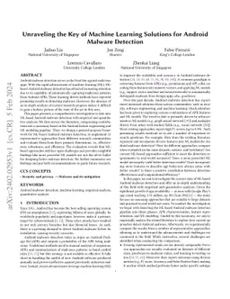 Unraveling the Key of Machine Learning Solutions for Android Malware
  Detection