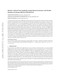 HEANA: A Hybrid Time-Amplitude Analog Optical Accelerator with Flexible
  Dataflows for Energy-Efficient CNN Inference