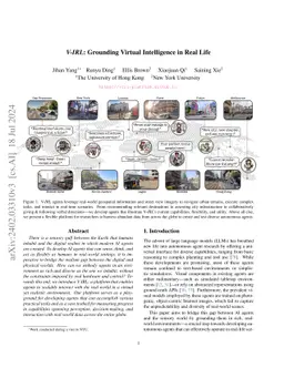 V-IRL: Grounding Virtual Intelligence in Real Life