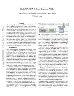 Single-GPU GNN Systems: Traps and Pitfalls