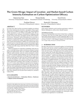 The Green Mirage: Impact of Location- and Market-based Carbon Intensity
  Estimation on Carbon Optimization Efficacy