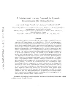 Single- vs. Dual-Policy Reinforcement Learning for Dynamic Bike Rebalancing