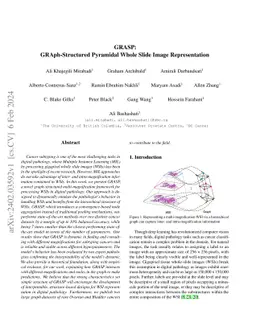 GRASP: GRAph-Structured Pyramidal Whole Slide Image Representation