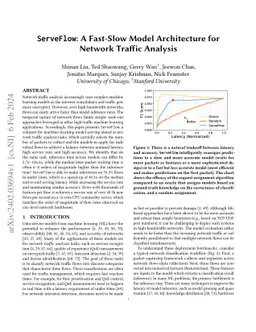 ServeFlow: A Fast-Slow Model Architecture for Network Traffic Analysis