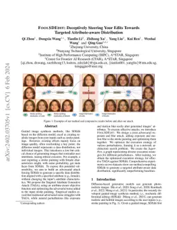 FoolSDEdit: Deceptively Steering Your Edits Towards Targeted
  Attribute-aware Distribution