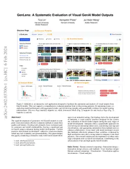 GenLens: A Systematic Evaluation of Visual GenAI Model Outputs
