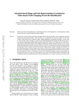 Attention-based Shape and Gait Representations Learning for Video-based
  Cloth-Changing Person Re-Identification