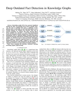 Deep Outdated Fact Detection in Knowledge Graphs